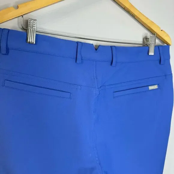 Dunning Golf Providence Performance 8.5"Short Blue Stretch Men's 34 - Picture 4 of 8